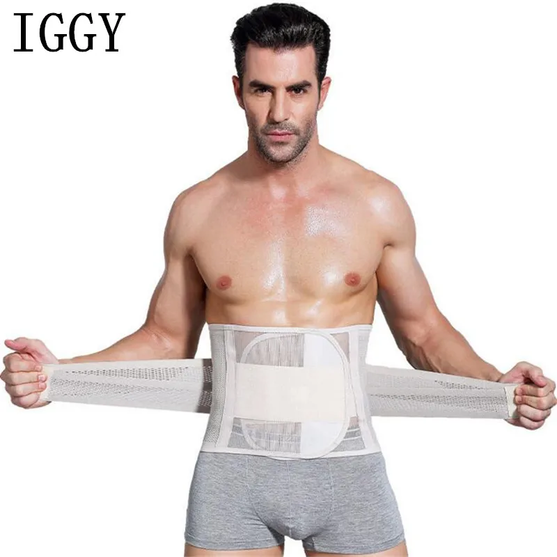 IGGY Waist Cinchers men Plus body shaper belly underwear shapers waist
