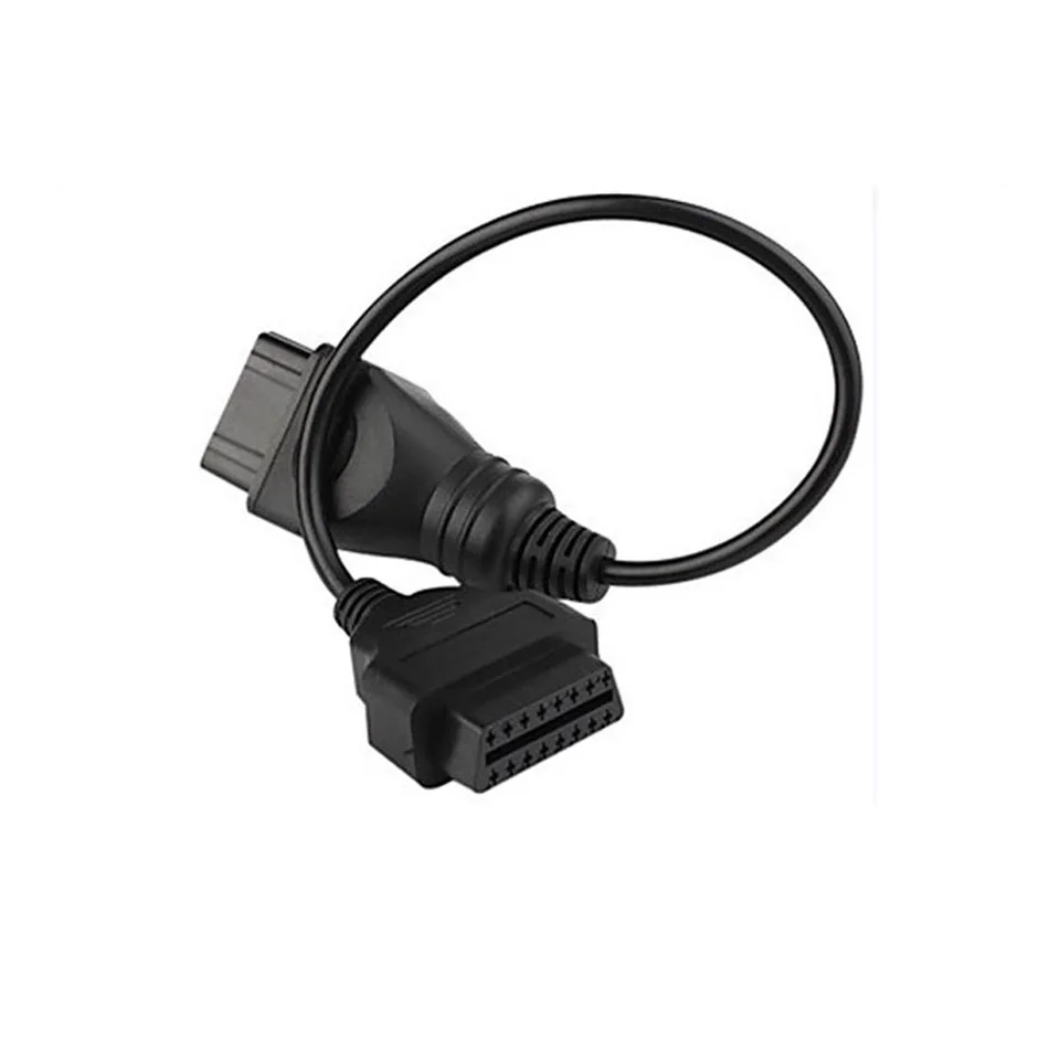 2019 для Renault 12 pin к OBD2 16 контактный разъем адаптера OBD II автомобильные Аксессуары