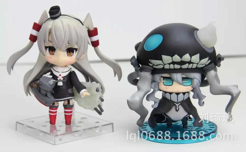 

2pcs/set Kantai Collection Action Figures Anime PVC brinquedos Collection Model toys with retail box Free shipping