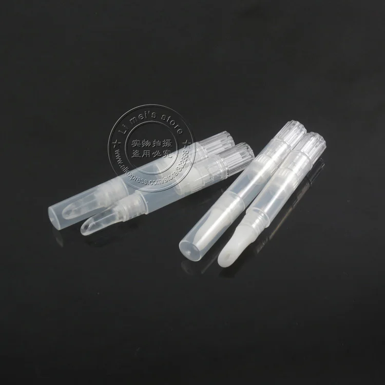 115pcs/lot 1.2 1.5ml twist pen with silicon tip applicator for medicine