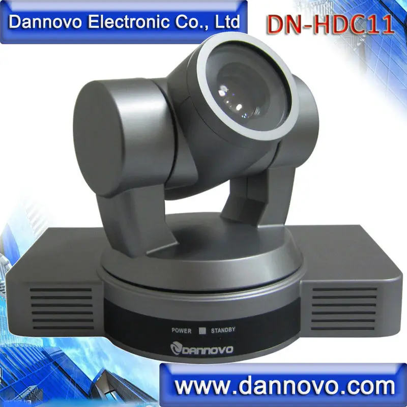 

Free Shipping DANNOVO Desktop Video Conference Camera,1080P/60, 10x Optical Zoom, HD-SDI,HDMI,Ypbpr,AV Video Output(DN-HDC11)