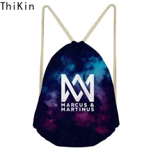 THIKIN Marcus and Martinus Drawstring Bags Children Backpacks for Teenager Girls Mini Backpack Kids Beach Travel Bag Plecak 2019
