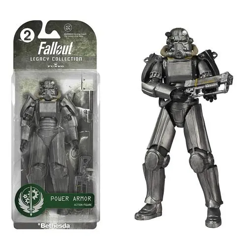 6" Lone/Armor Wanderer Power PVC Model Fallout 4 Action Figure Toy Collection 