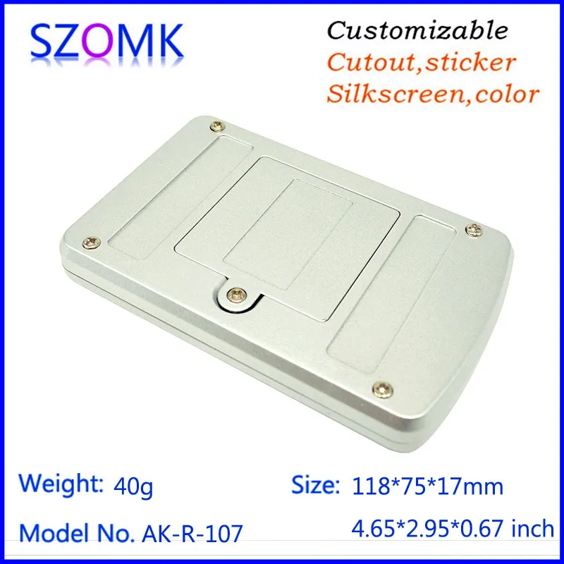 szomk IC card reader plastic enclosure for electronics project plastic sensor junction box distribution box instrument case plastic housing for pcb  (3)