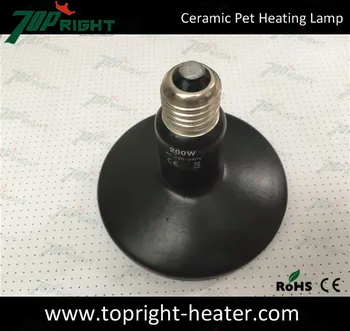 

90X100mm 200w Far Infrared Ceramic Heating Lamp Ceramic Pet Heater