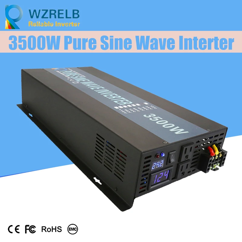 

Reliable Continuous power 3500w pure sine wave solar inverter 24V off-grid pure sine wave solar inverter solar Converter