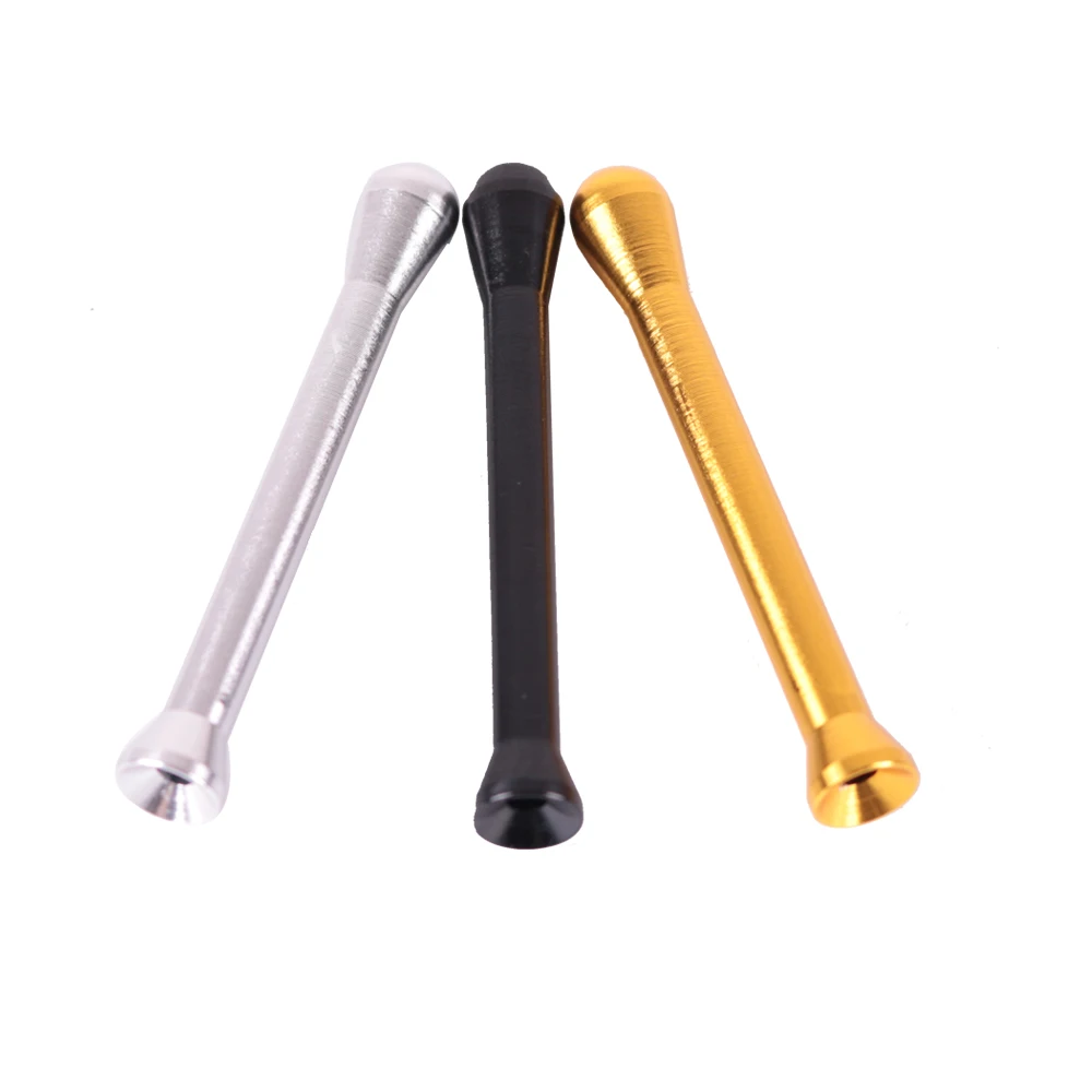 3pcs/Lot Aluminum 70MM Sniffer Snorter Snuff Straw Nasal Rocket Bullet