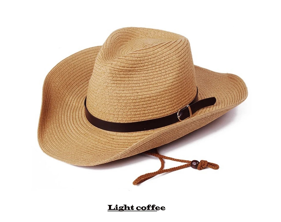 

Hot sell Summer men travel outdoor shade straw hat sun hat