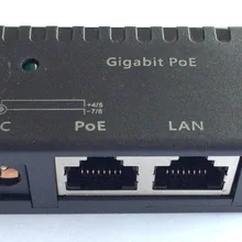 1 порт Gigabit настенное крепление питания по Ethernet PoE инжектор-источник питания в комплект не входит: GPOE-1-WM