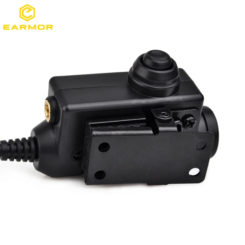Fone de Ouvido Opsmen Earmor Kenwood Plugue Telefone 3.5 mm Aux Tático Acessório M51 Ptt 6 Cheap Fones de Ouvido tático & Acessórios