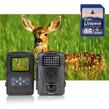 Free shipping!RD1003 8GB No Glow 8MP 850nm Infrared Digital Hunting Camera Animal Trap Trail Scouting Camera Security Camera DVR