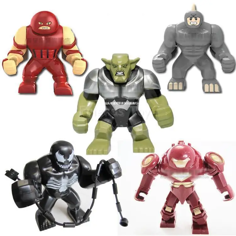 Hulk Buster JUGGERNAUT Venom Goblin Big Size Figure 