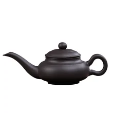 110 мл исинский чайник Цзы-Ша Чистая лампа ручной работы кунгфу Чайный набор китайские чайники керамический Глиняный Чайник подарок на Хэллоуин безопасная упаковка