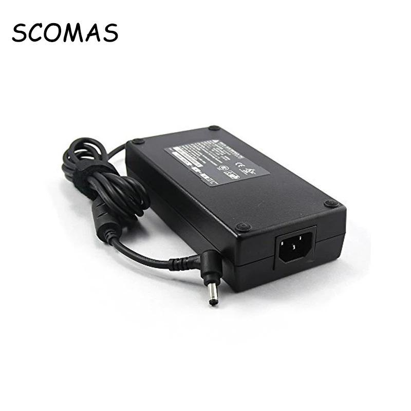 SCOMAS Best Delta 180W Laptop AC Adapter Power Supply Charger ADP-180EB D Compatible for Asus DC 19V 9.5A 5.5*2.5 mm Jack Laptop