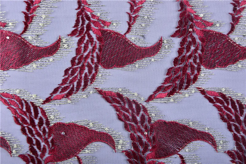 Французская сетчатая кружевная ткань новейшая африканская вуаль кружевная ткань с вышивкой Сетка Тюль Ткань Высокое качество нигерийское кружево 1341