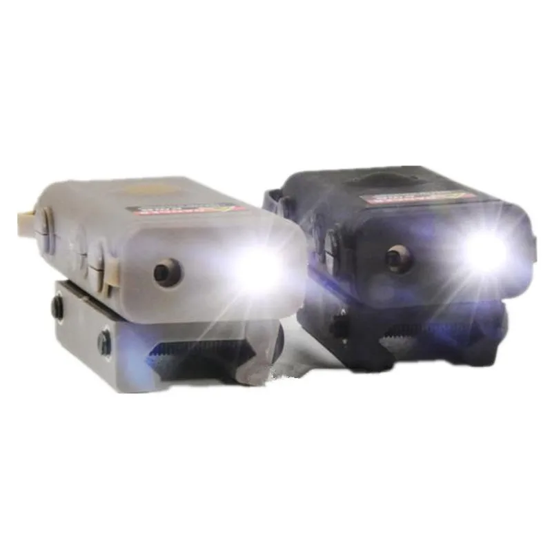 Tactical red dot flashlight PRO-LAS-PEQ10 red laser for rifle scope Black DE (3)