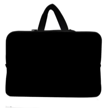 

Plain Black 12" 11.6" 12" Neoprene Laptop Carrying Bag Sleeve Case Cover Holder+Hide Handle For Apple HP