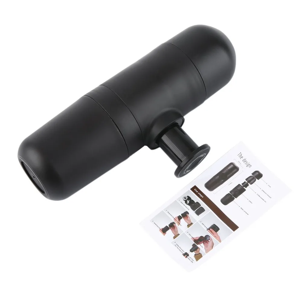 

500ML Mini Handheld Portable Manual Machine Espresso Machine Coffee Maker Tool Cafe Outdoor Travel Camping