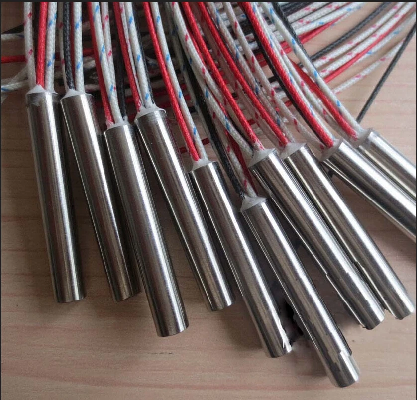 Dia.10mm,Length80mm,110V250W,With Thermocouple Type K,Heater Cartridge