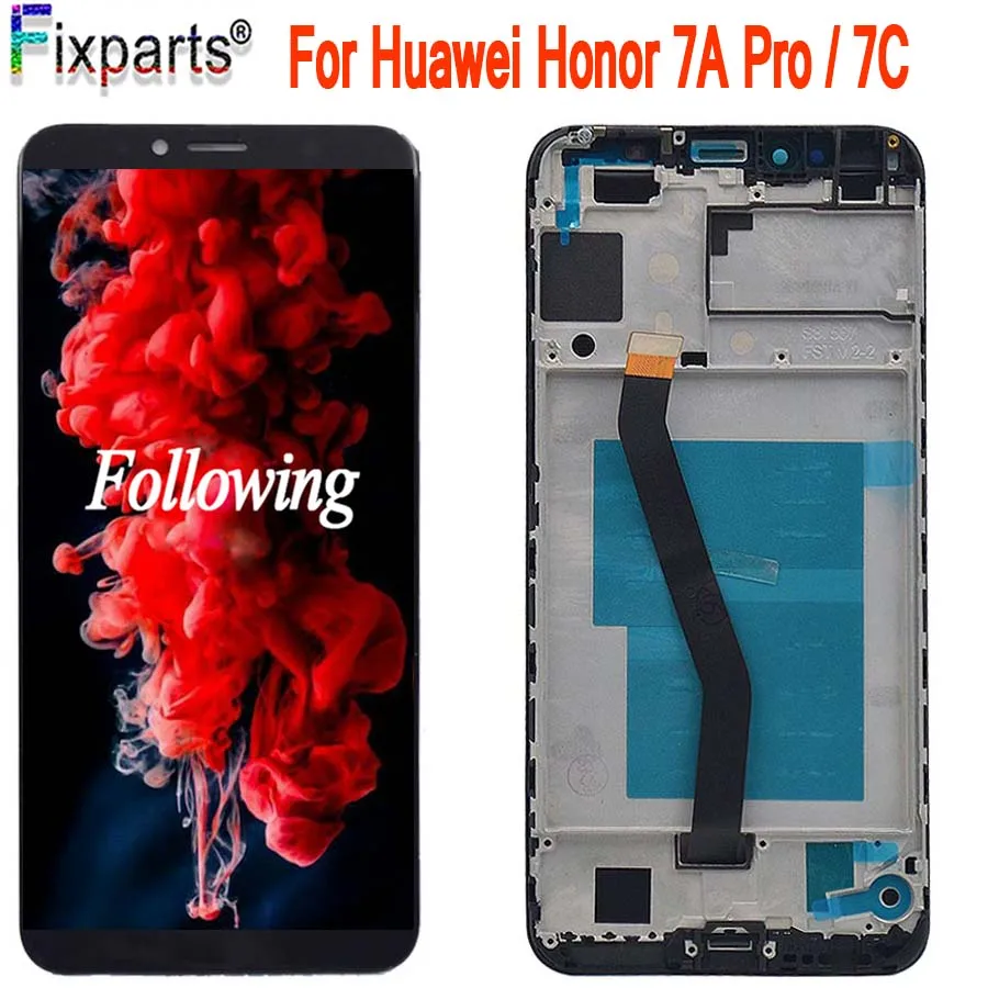 

Original 5.7 " Display Huawei Honor 7C LCD AUM-L41 Display Touch Screen Digitizer Assembly ATU LX1 / L21 Huawei 7A Pro AUM-L29