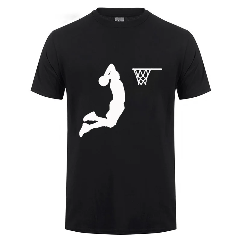 Slam Dunk баскетбольная Футболка Забавный подарок на день рождения для мужчин бойфренд мальчиков Дети Круглый вырез повседневная хлопковая футболка