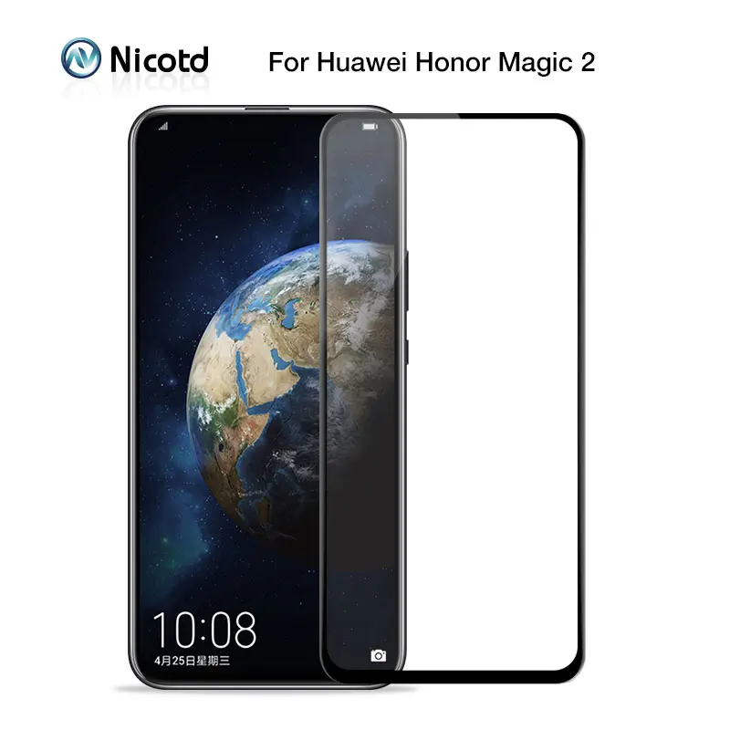 Nicotd закаленное стекло для Huawei Magic 2 play 8A полное покрытие Защитная пленка Honor View 20 10