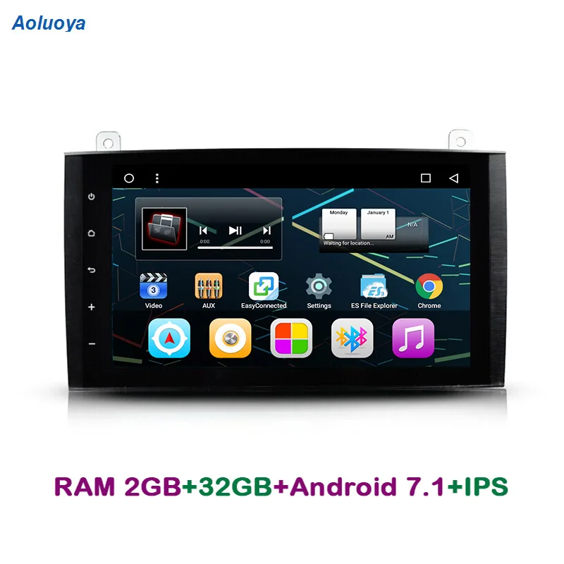 RAM 2GB+32GB Android 7.1 CAR DVD GPS player For Mercedes-Benz A-Class W169 A150 A170 Benz B-Class W245 B170 B200 Viano W315 W318