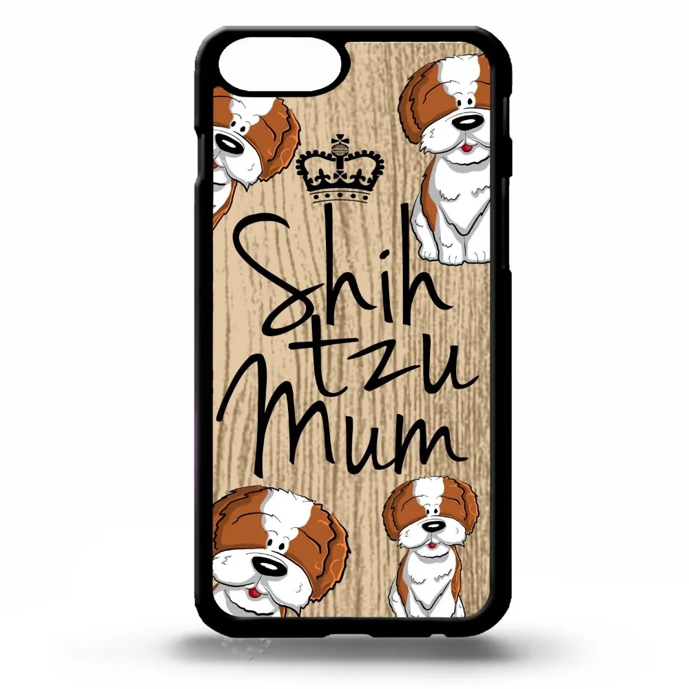 Чехол SHELI Shih tzu mum с милой цитатой для iPhone 5 6 6s 7 8 plus 11 pro X XR XS max Samsung S6 S7 edge S8 S9 S10 |