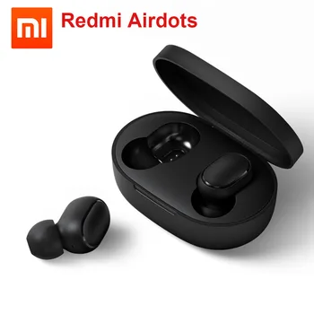 

Xiaomi Redmi Airdots TWS Bluetooth Earphone BT 5.0 Stereo Bass Wireless Noise Reduction Headset Mic Handsfree Earbuds AI Control