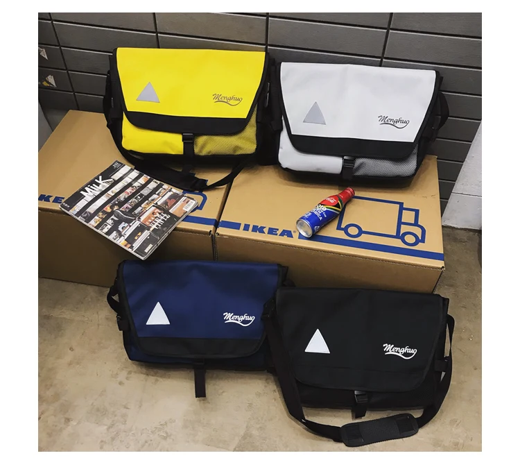 Menghuo Waterproof Nylon Women Messenger Bags Men Casual Clutch Carteira Hobos Ladies Handbag Female Crossbody Shoulder Bags New_34-1_31