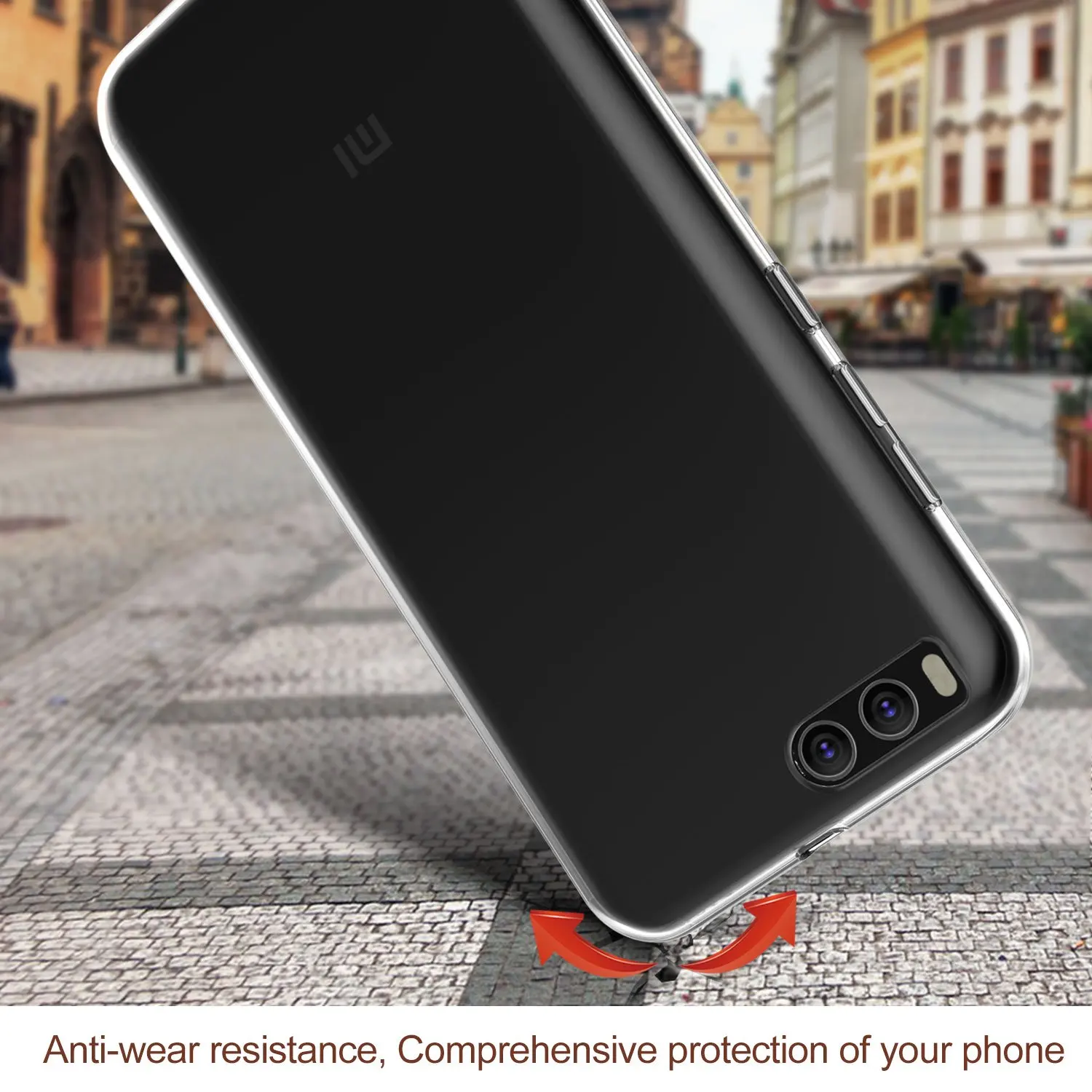 Чехол для Xiaomi Mi 6 5 5C прозрачный силиконовый бампер из ТПУ мягкий чехол 5s Mi5s Plus Mi6 Mi5