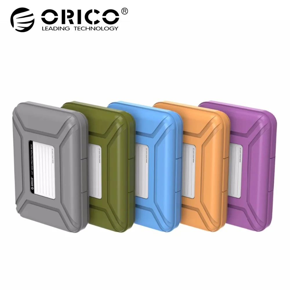 ORICO PHX-35 Simple HDD Protection Box Case Cover for 3.5 Inch Hard Drive Case Waterproof Function Portable Hard Disk Box