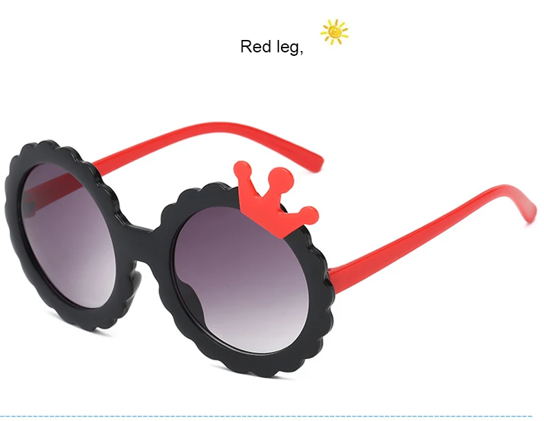 MINIMUM Crown Children Sunglasses Boy Girl Child Sunglasses Light and comfortable Kids Eyewear Anti-UV Fashion Baby Sun glasses1 (10)