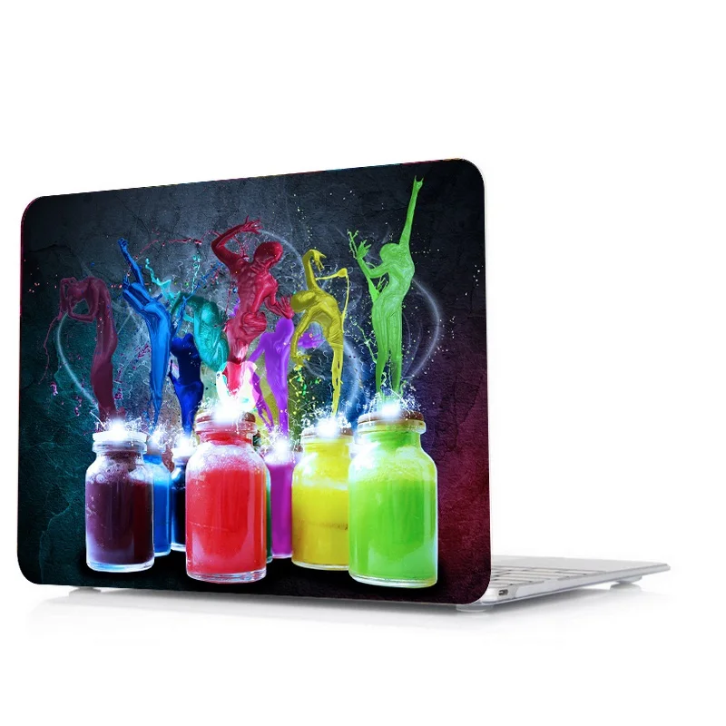 laptop Hard Case Cover+Keyboard For 2018 New Apple MacBook Air 11 Air 13 model A1932 Pro Retina 12 13 15 Touch Bar A1989/A1990