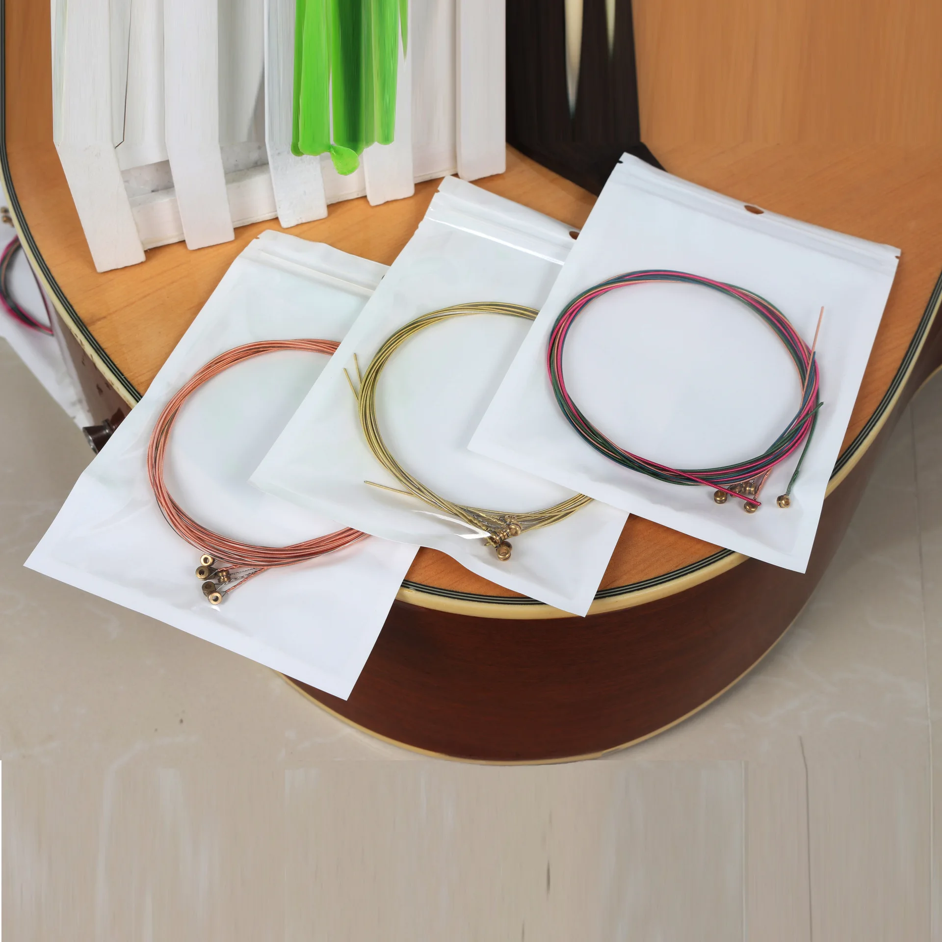 Acoustic guitar strings brass red copper color parts | Спорт и развлечения