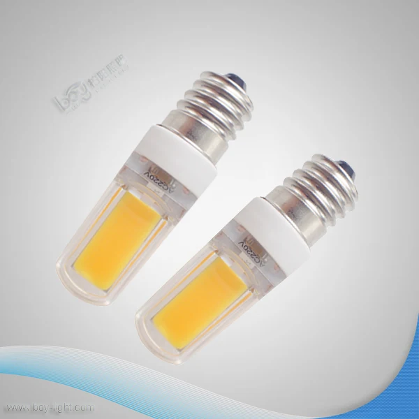 10X LED Lamp E14 220V 3W Mini LED E14 Bulb Lamp Ceramic 280lumen 2700