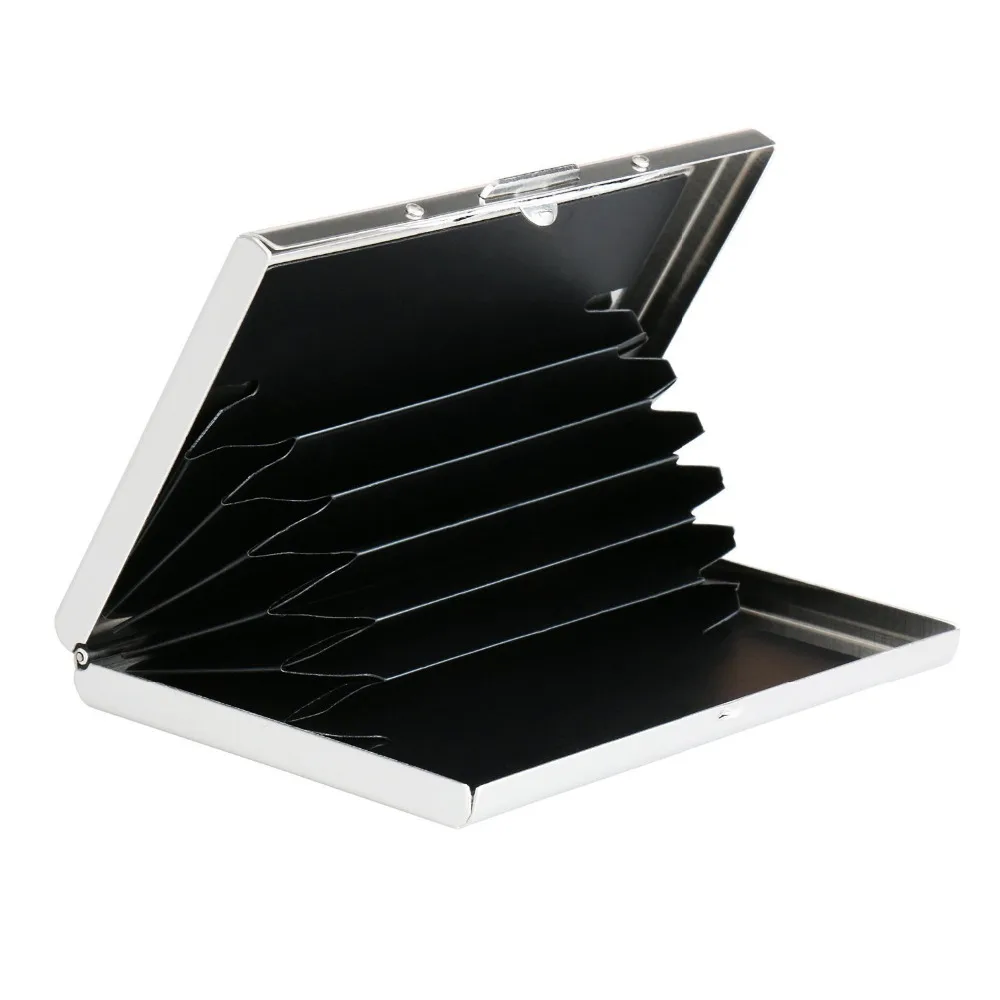 Держатель для карт из нержавеющей стали держатель карт|rfid blocking|storage casestorage stainless