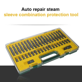 

40 Pcs Torx Star Hex Bits Socket Set S2 Alloy Steel Auto Repair Bits Set MJJ88