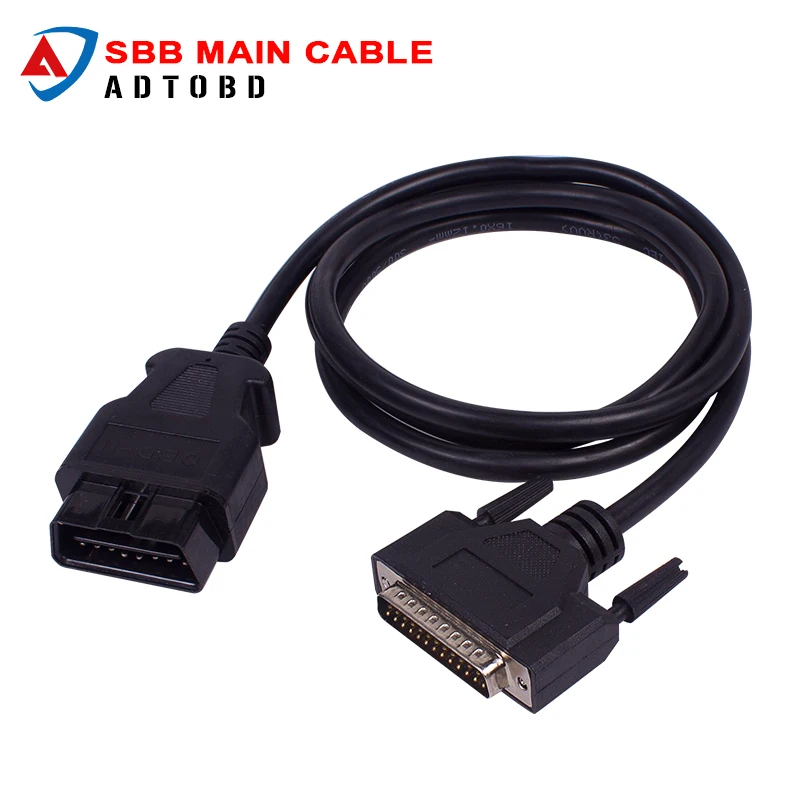 

New arrived Car OBD OBD2 16pin Cables for SBB Key Programmer V33 OBD2 Connector Cable 16Pin OBDii Cable SBB Main Testing Cable