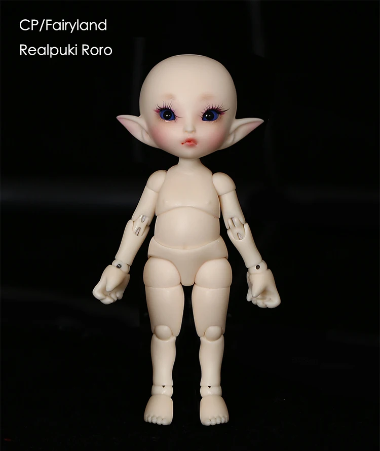 Fairyland FL Realpuki Роро BJD кукла 1/13 розовая улыбка эльфы Игрушки для девочек крошечные полимерные шарнирные куклы