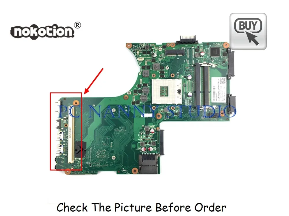 PANANNY V000288290 для Toshiba Qosmio X870 X875 материнская плата ноутбука HM76 DDR3 6050A2493501