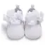 Г. обувь для маленьких девочек обувь для самых маленьких кроссовки с мягкой подошвой Повседневная обувь с цветочным принтом для новорожденных девочек от 0 до 18 месяцев - Цвет: Белый