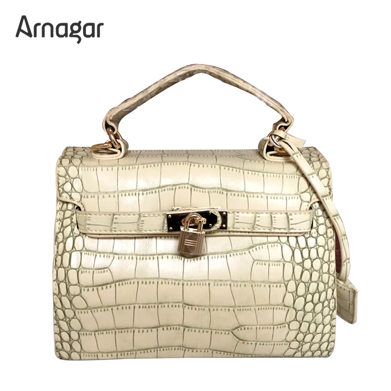 Prix pour Arnagar Marque Designer Sacs À Main de Haute qualité 2017 Femmes Sac Crocodile en cuir Femmes Messenger Sacs Sacs à Bandoulière Dames Sac Fourre-Tout Prix pour Arnagar Marque Designer Sacs À Main de Haute qualité 2017 Femmes Sac Crocodile en cuir Femmes Messenger Sacs Sacs à Bandoulière Dames Sac Fourre-Tout