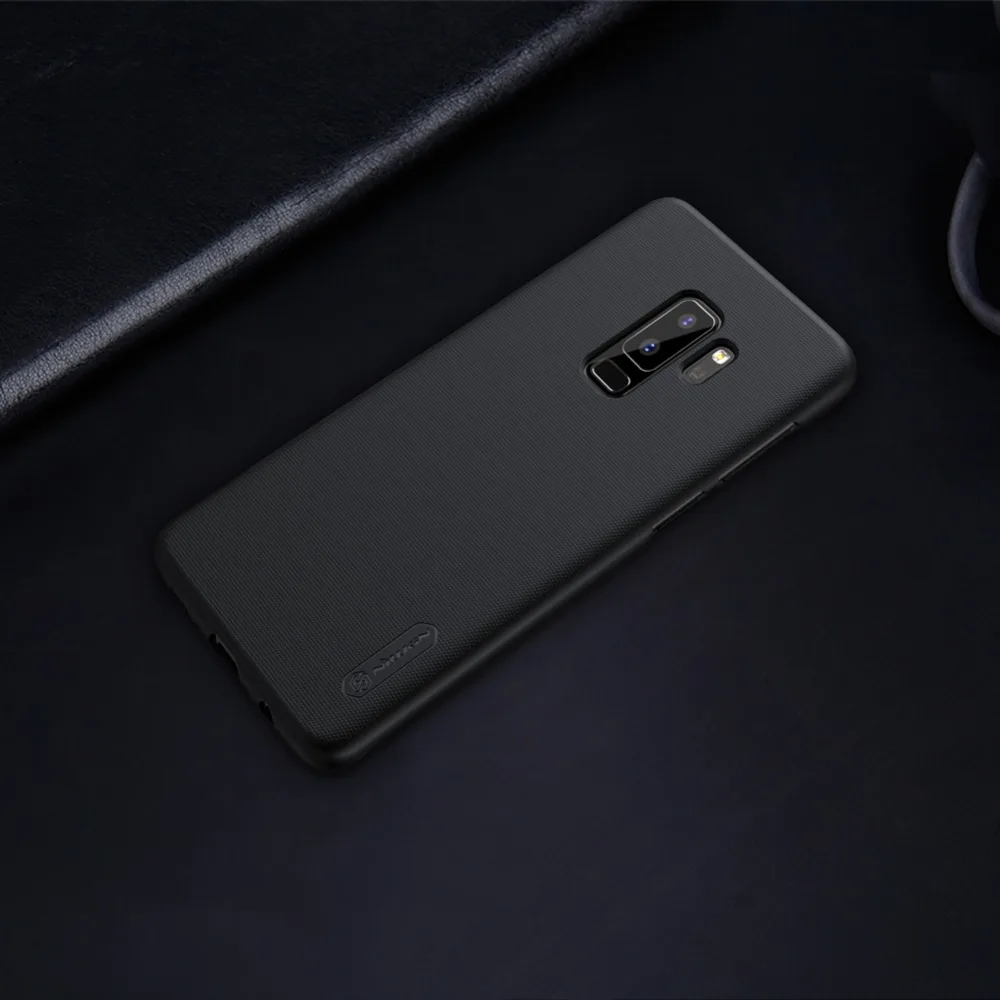 Чехол для samsung Galaxy S9 5," NILLKIN Супер Матовый Защитный матовый жесткий чехол для samsung S9+ S9 Plus защитная пленка 6,2"