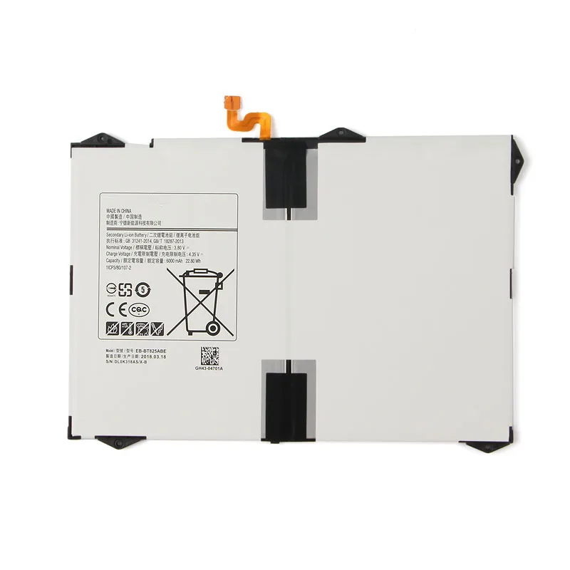 Guker Сменный аккумулятор для планшета samsung SM-BT825C Tab S3 9,7 EB-BT825ABE 6000 мАч