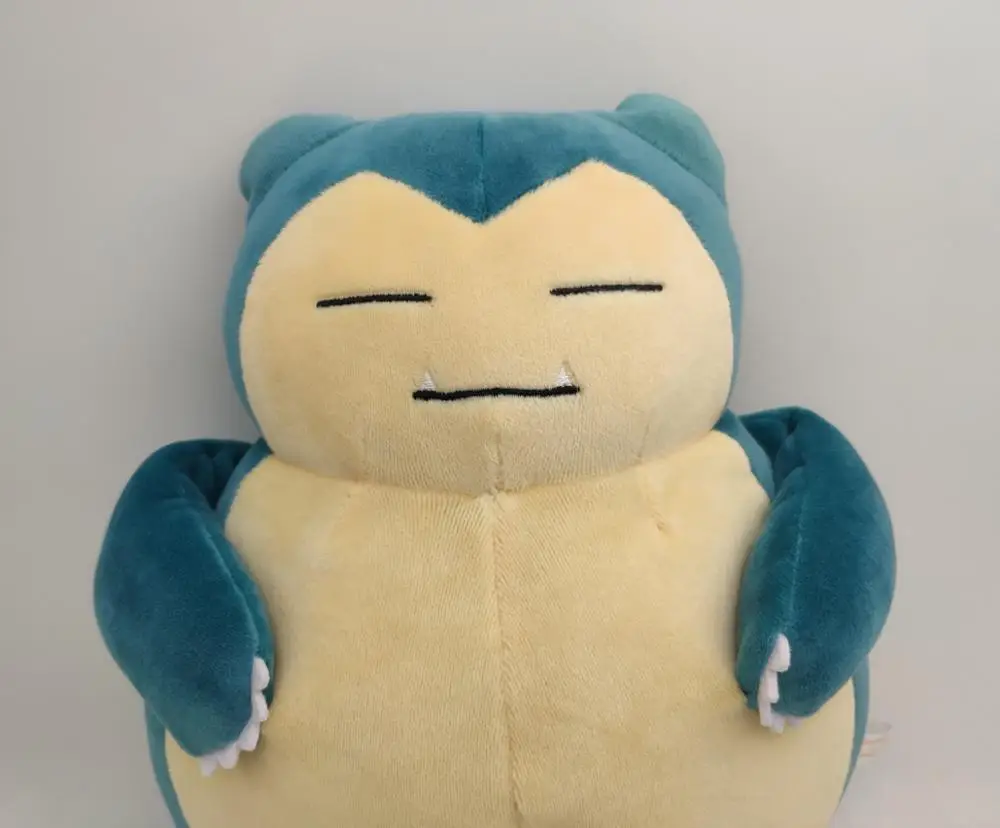 Pokemon Подлинная SNORLAX Jumbo плюшевая игрушка мягкая кукла 28 см Новинка|Персонажи
