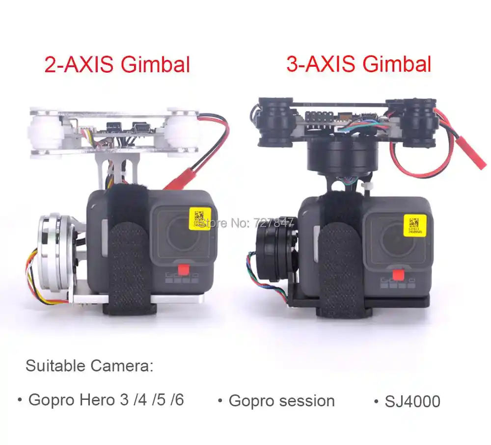 drones compatible with gopro hero 5