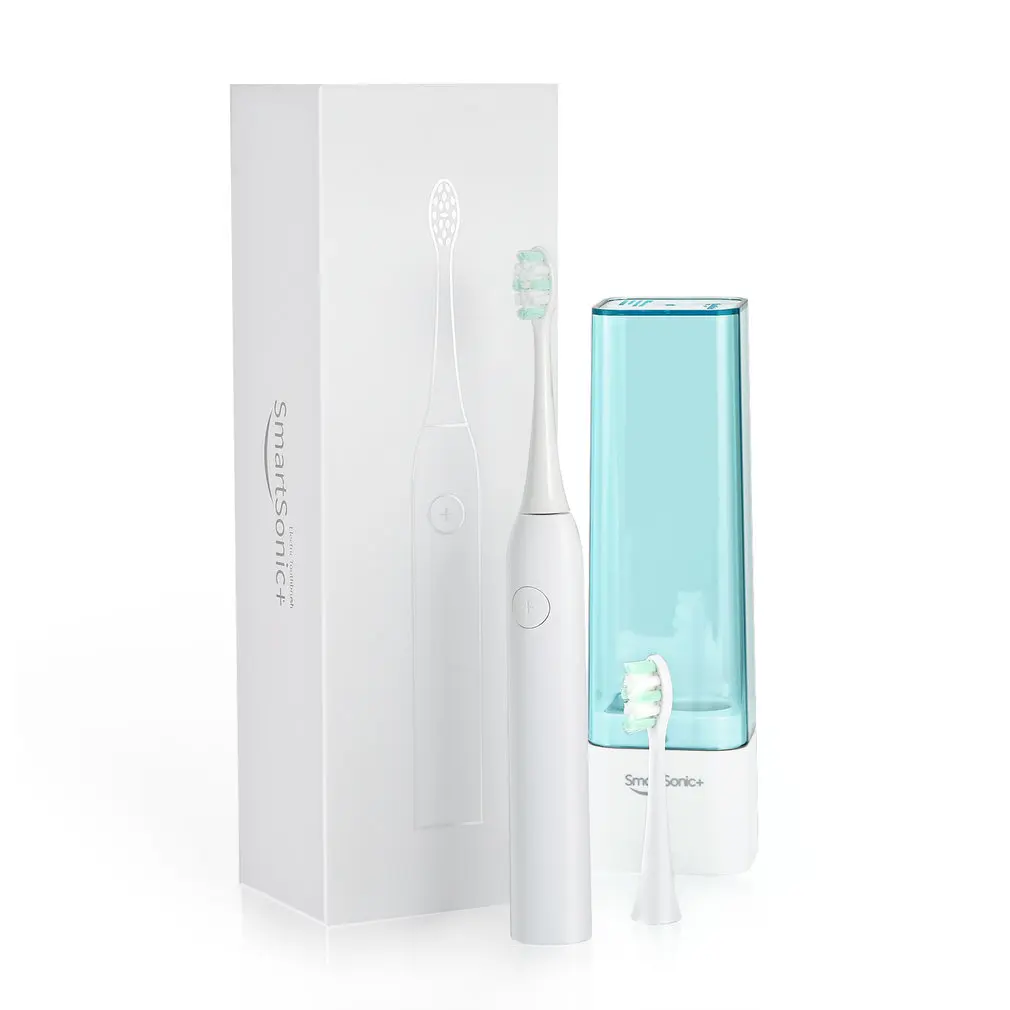 Водонепроницаемая IPX 7 Ultra sonic Energy электрическая зубная щетка со щетинками 15 режимов вибрации Беспроводная зарядка