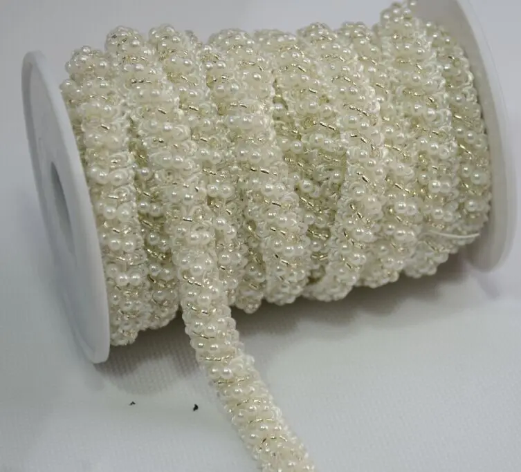 beaded bridal trim