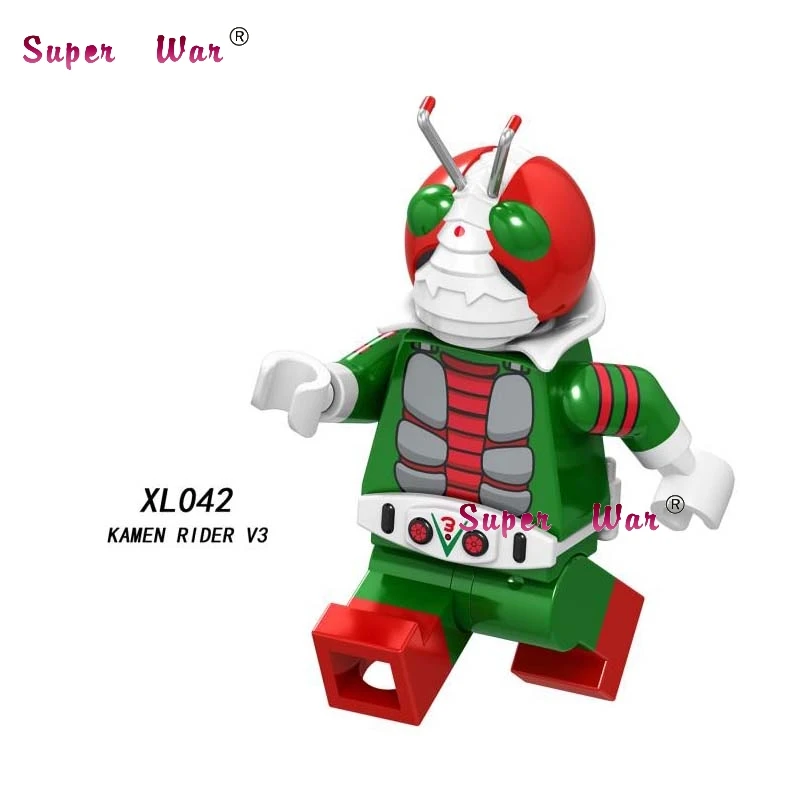 XL042 Один ЭВА в масках всадник Baltan Seijin Kamen Rider V3 мазингер Z король зверей Golion Voltron Ultraman строительные блоки игрушки - Цвет: XL042